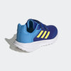 SCARPE BIMBO BIMBA ADIDAS TENSAUR RUN 2 SCARPA CHILDREN BLU ARANCIO