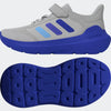 SCARPE BIMBO BIMBA ADIDAS TENSAUR RUN CON STRAPPO GRIGIA BLU