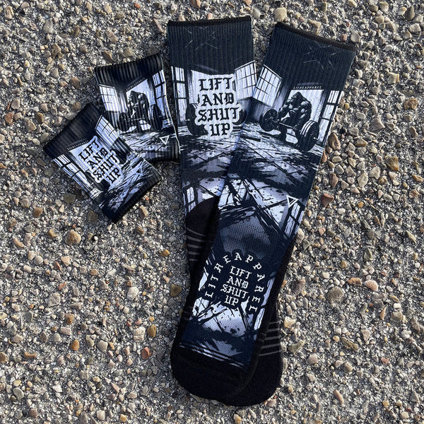 CALZE LITHE CROSSFIT RX SOCKS CALZA SPORT WEIGHTLIFTER GORILLA