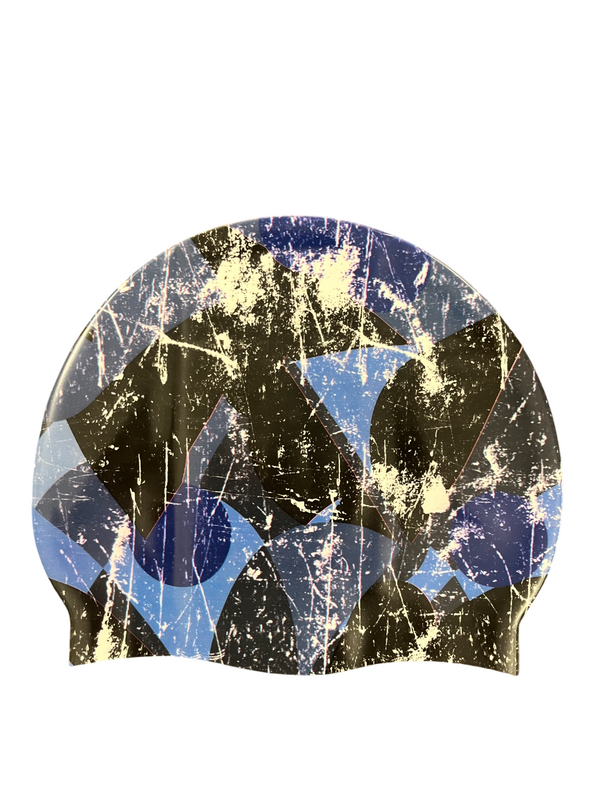 CUFFIA ARENA PISCINA SILICONE SWIM CAP CUFFIE NUOTO DOPPIA FACCIA