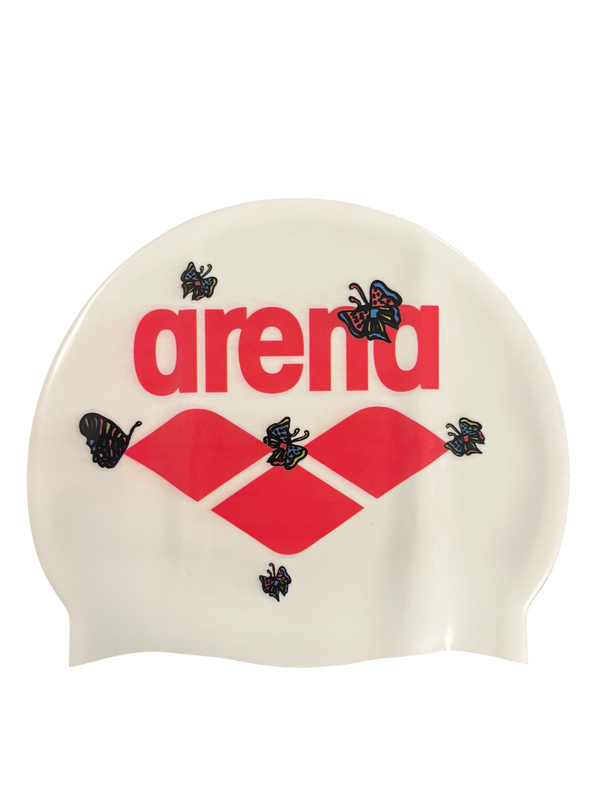 CUFFIA ARENA PISCINA SILICONE SWIM CAP CUFFIE NUOTO DOPPIA FACCIA