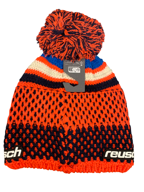 BERRETTO REUSCH ELLIE BEANIE CON PON PON CORAL