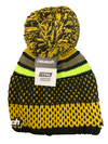 BERRETTO REUSCH ELLIE BEANIE CON PON PON YELLOW