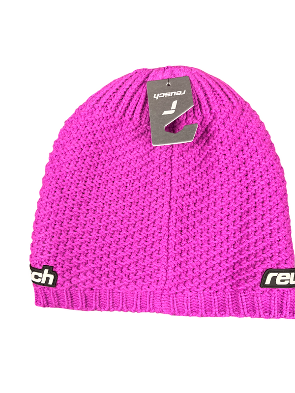 BERRETTO REUSCH CAPPELLO ARON BEANIE UNISEX ADULTO BLACK FUCHSIA