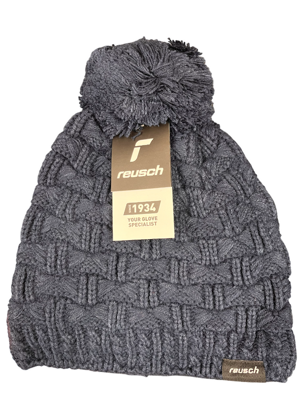 BERRETTO REUSCH REMY BEANIE CON PON PON BLUE