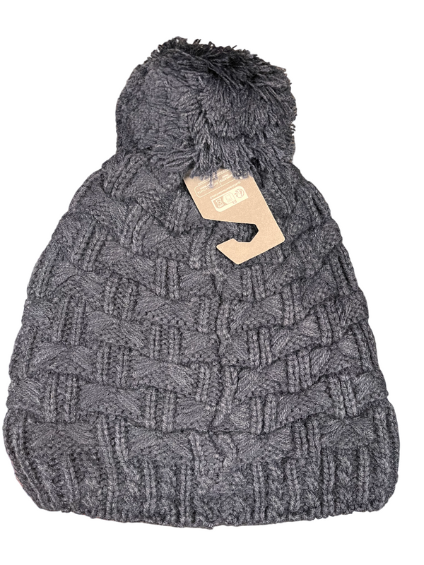 BERRETTO REUSCH REMY BEANIE CON PON PON BLUE