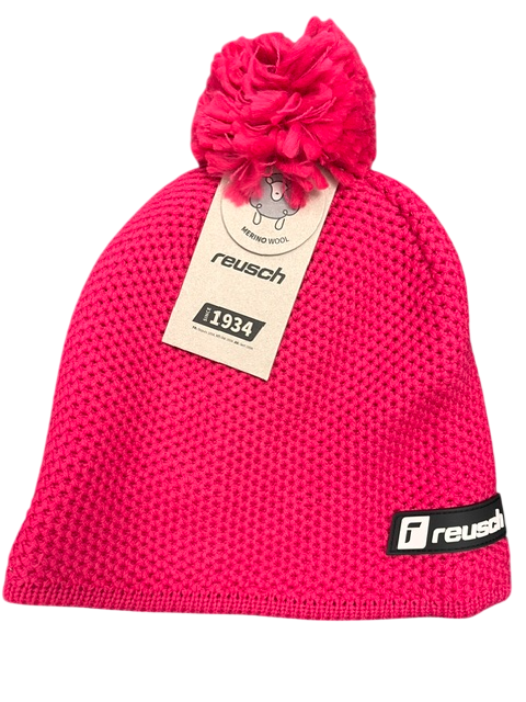 BERRETTO REUSCH CAPPELLO INVERNALE PON PON MONVISO BEANIE PINK GLO