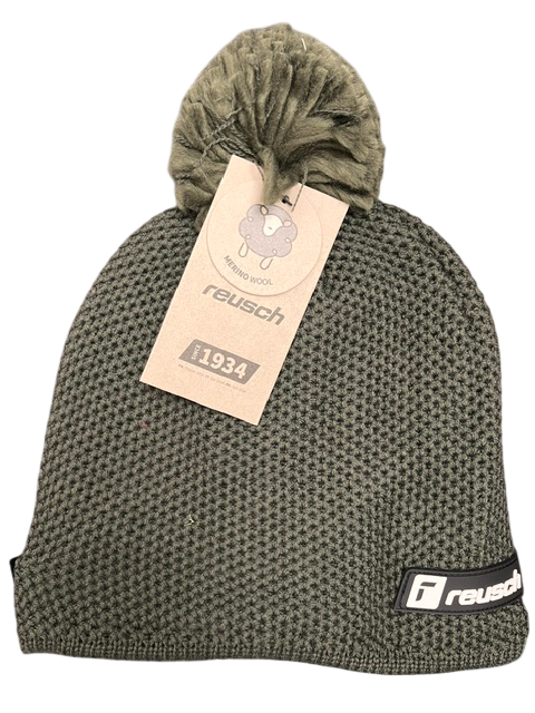 BERRETTO REUSCH CAPPELLO INVERNALE PON PON MONVISO BEANIE BURNT OLIVE
