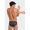 COSTUME ARENA UOMO SLIP NUOTO PISCINA BRIEF NERO GRIGIO