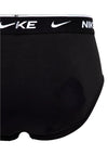 SLIP MUTANDE INTIMO NIKE PRO 3 PAIA SHORT MAN UOMO NERO BIANCO