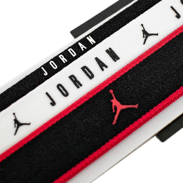 FASCE PER CAPELLI ELASTICI NIKE 3PZ JORDAN ELASTIC