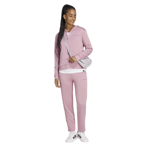 TUTA ADIDAS DONNA FELPA + PANTA WOMAN PALESTRA ROSA