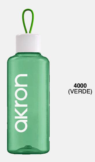 BORRACCIA AKRON PISCINA WATER BOTTLE 550 ML VERDE