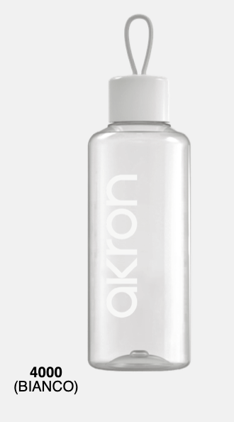 BORRACCIA AKRON PISCINA WATER BOTTLE 550 ML BIANCA