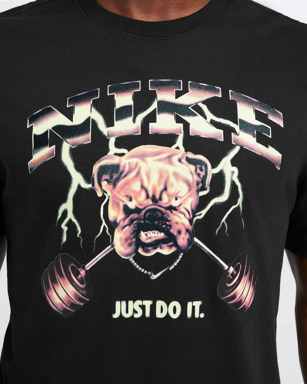 T SHIRT NIKE DOG MAGLIA PALESTRA  DRY-FIT GYM SPORTSWEAR UOMO