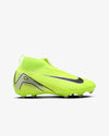 SCARPE CALCIO NIKE BAMBINO ZOOM MERCURIAL SUPERFLY 10 FG/MG JR YELLOW