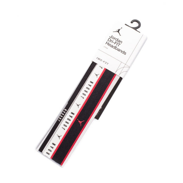 FASCE PER CAPELLI ELASTICI NIKE 3PZ JORDAN ELASTIC