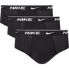 SLIP MUTANDE INTIMO NIKE PRO 3 PAIA SHORT MAN UOMO NERO