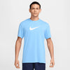 T SHIRT NIKE DRY-FIT MAGLIA UOMO MAN TEE JUST DO IT AZZURRO
