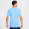 T SHIRT NIKE DRY-FIT MAGLIA UOMO MAN TEE JUST DO IT AZZURRO