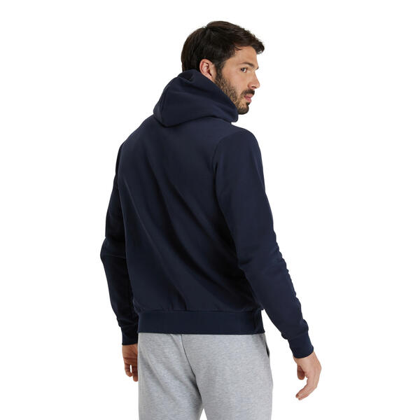 FELPA ARENA TUTA UNISEX TRAINING ZIP E CAPPUCCIO BLU PANEL UNISEX