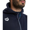 FELPA ARENA TUTA UNISEX TRAINING ZIP E CAPPUCCIO BLU PANEL UNISEX