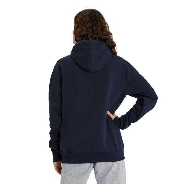 FELPA ARENA TUTA UNISEX TRAINING ZIP E CAPPUCCIO BLU PANEL UNISEX