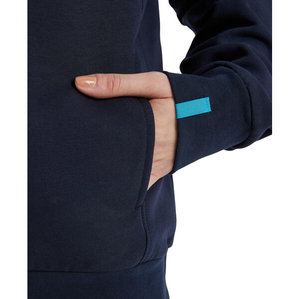 FELPA ARENA TUTA UNISEX TRAINING ZIP E CAPPUCCIO BLU PANEL UNISEX