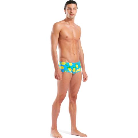 COSTUME ARENA UOMO ALTO TRUNK SWIM LOW WAIST NUOTO PISCINA LEMONS