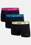 BOXER MUTANDE NIKE PRO SHORT MAN UOMO ADERENTE NERO x3