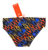 COSTUME SPEEDO ENDURANCE + UOMO SLIP NUOTO PISCINA FIAMME