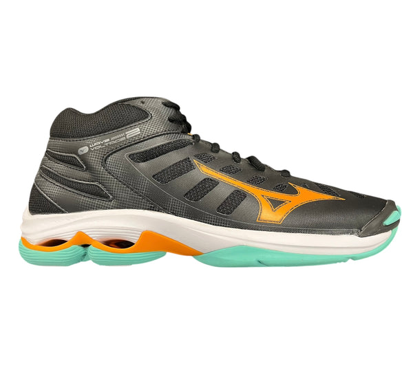 MIZUNO WAVE VOLTAGE MID SCARPE VOLLEY SCARPA PALLAVOLO NERA