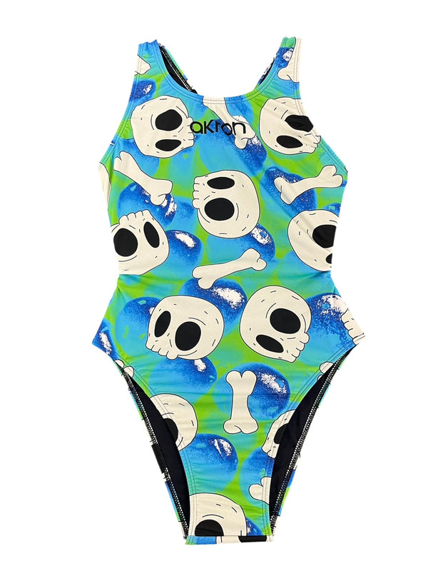 COSTUME DONNA AKRON ITALIA NUOTO PISCINA WOMAN TESCHI