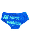 COSTUME AKRON UOMO ALTO TRUNK NUOTO PISCINA SWIM GOOD VIBES