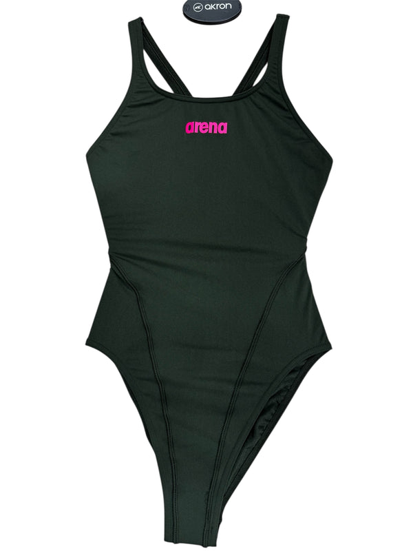 COSTUME NUOTO ARENA DONNA INTERO PISCINA SOLID VERDONE