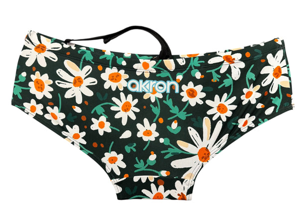 COSTUME AKRON UOMO ALTO TRUNK NUOTO PISCINA SWIM FLOWERS