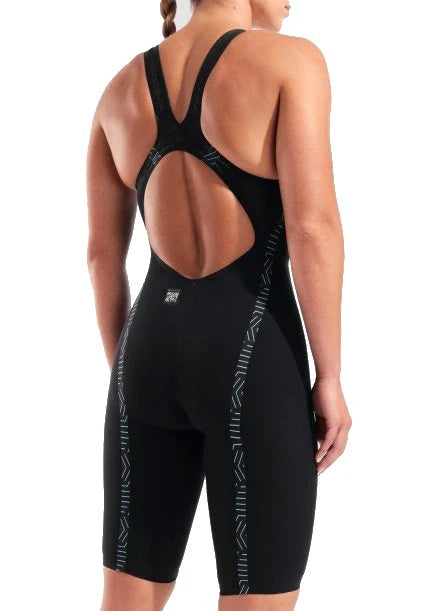 COSTUMONE ARENA POWERSKIN VELOCE DONNA APERTO NERO WOMAN GARA PISCINA RACING OPENBACK