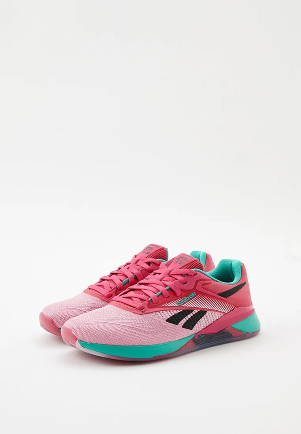 NANO X4 REEBOK CROSSFIT SCARPE DONNA CROSSFIT TRAINING FITNESS ROSA