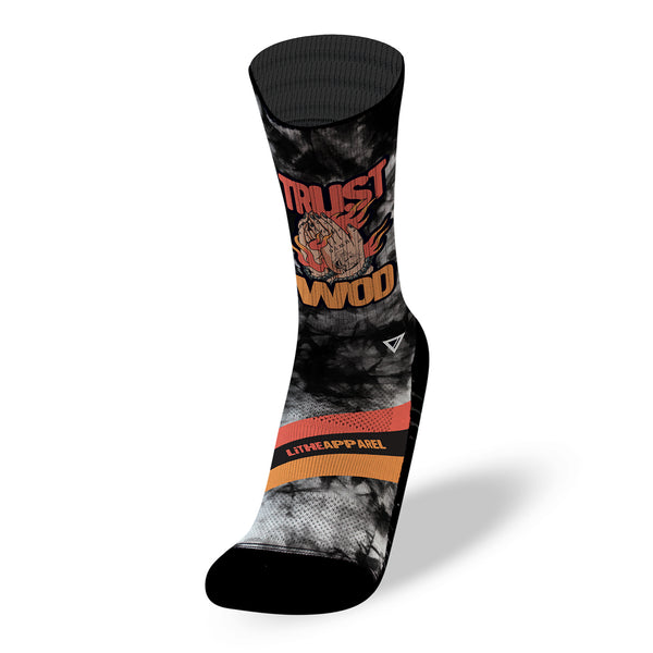 CALZE LITHE CROSSFIT RX SOCKS CALZA SPORT IN WOD WE TRUST