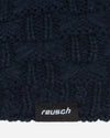 BERRETTO REUSCH MONVISO BEANIE CON PON PON DRESS BLUE