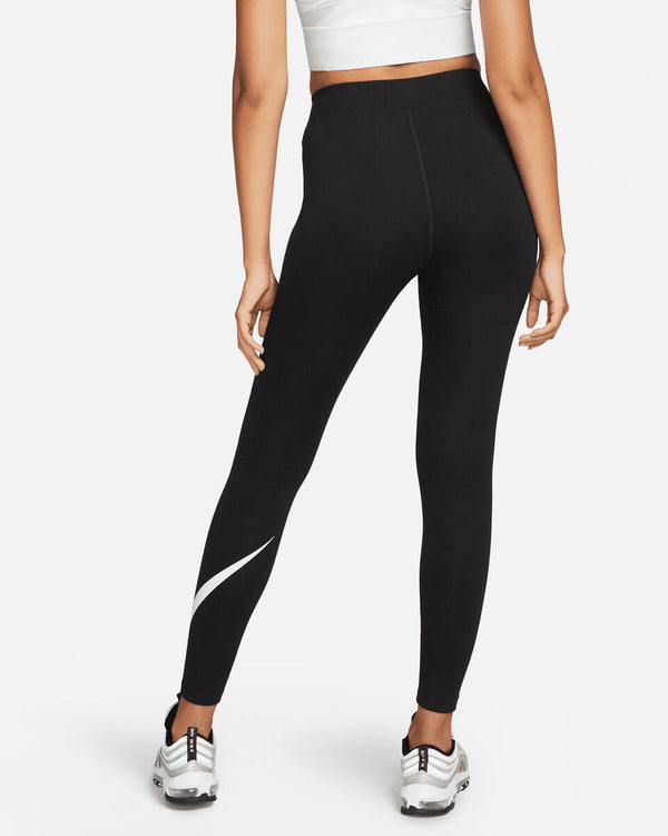 LEGGINGS NIKE PRO PANTS WOMEN SWOOSH BLACK