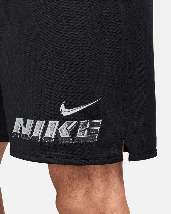 PANTA NIKE RUNNING PANTALONCINI SHORTS UOMO NIKE CHALLENGER 7 NERO