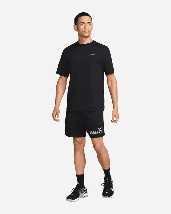 PANTA NIKE RUNNING PANTALONCINI SHORTS UOMO NIKE CHALLENGER 7 NERO