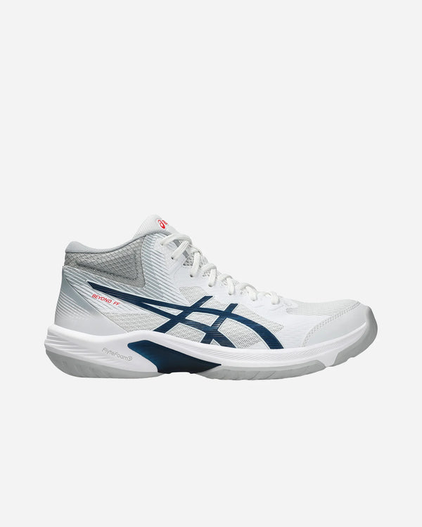 SCARPE VOLLEY ASICS GEL BEYOND FF MT UOMO BIANCA BLU