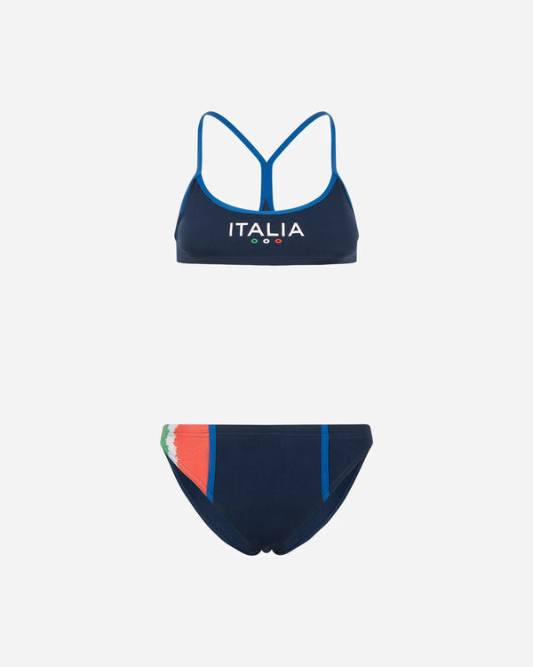 COSTUME BIKINI ARENA 2 PEZZI A FASCIA DONNA PISCINA NUOTO ITALIA FIN NAZIONALE