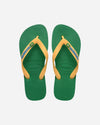 INFRADITO HAVAIANAS CIABATTE MARE PISCINA NUOTO GREEN YELLOW