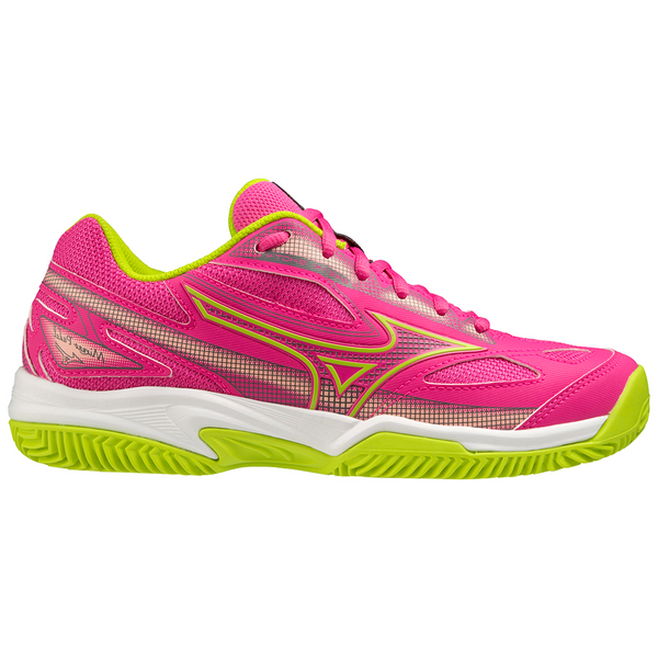 SCARPE MIZUNO PADDLE DONNA BREAK SHOT 4 PADEL INDOOR ROSA