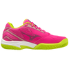 SCARPE MIZUNO PADDLE UOMO BREAK SHOT 4 PADEL INDOOR ROSA