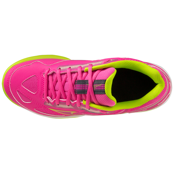 SCARPE MIZUNO PADDLE UOMO BREAK SHOT 4 PADEL INDOOR ROSA