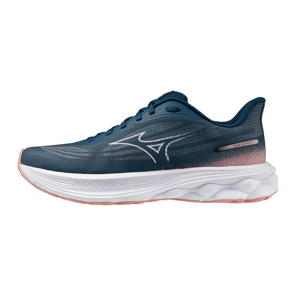 SCARPE RUNNING MIZUNO WAVE SKYRISE 7 SCARPA CORSA DONNA BLUE